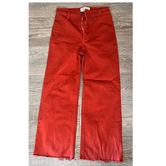 Reformation Denim - Reformation Terracotta Jean